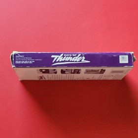 Juego Nintendo NES Days of Thunder con Caja y Manual Funciona Tom Cruise Racing