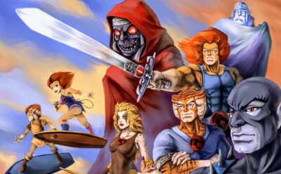 Thunder Cats Vinyl Vehicle Sticker - 4.25x6 Inch Weatherproof Decal