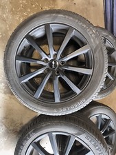 20 Zoll Felgen mit Sommerreifen für Jeep Cran Cherokee Alufelgen schwarz matt 