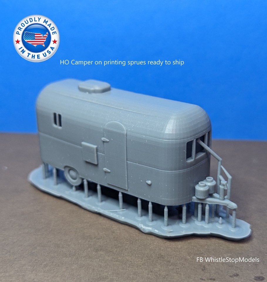 Ho Rv Model HO Scale 1/87 Airstream Camper HO1020 | Whistle Stop Models | eBay