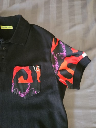 Versace Jeans Polo Tshirt size 48 S - Picture 3 of 9