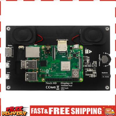 7 inch IPS Touch Screen HDMI-Compatible Display Module for Raspberry Pi 4B/3B SN