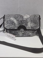 Bandolera de hombro con estampado de guepardo Kipling