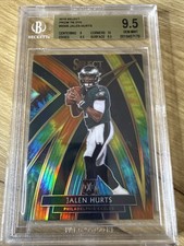 2019 Select Tie Dye XRC Jalen Hurts /25!! BGS GEM MINT!  💍💍💍 Rookie! Eagles!