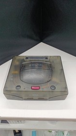 SEGA SATURN Clear Black Skeleton HST-3220 Console with Box s1485M