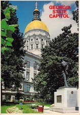 Postcard State Capitol Atlanta Georgia USA