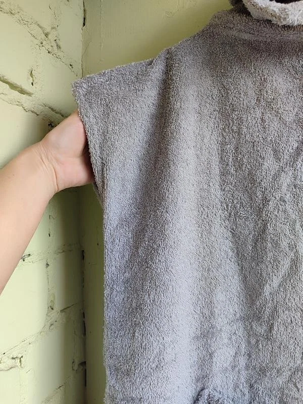 Women Cotton Club Robe Grey Cotton 38 / M / 46 - Bild 3 von 4