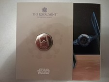 2024 50p coin Star Wars TIE fighter Royal Mint brilliant uncirculated