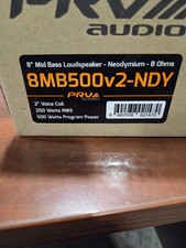 MAKE OFFER PRV Audio 8Mb500v2-ndy Mid Bass Loudspeakers