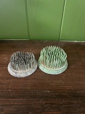 Lot Of 2 vintage metal floral frogs Floral Arranging
