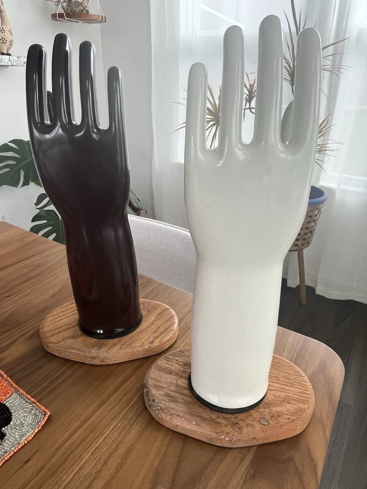 Molde para guantes de porcelana vintage Foto 3 de 4