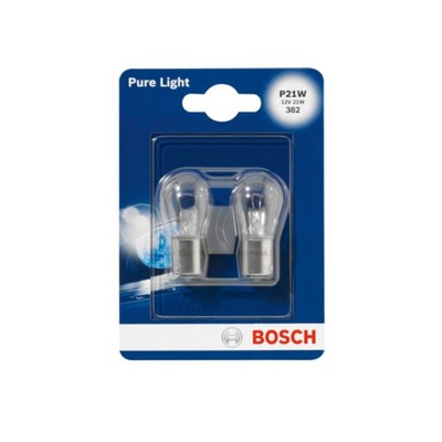 Glühlampe Sekundär BOSCH P21W Pure Light 12V/21W, 2 Stück [I]