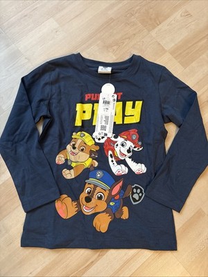 Langarmshirt Paw petrol Gr 110 Lindex
