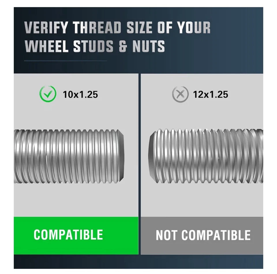 Separadores de rueda 4 piezas 2" 4x115 ATV con Studs Yamaha Raptor 700 2006-2019 Prowler Foto 3 de 4