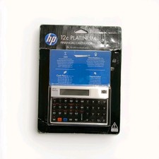 Hewlett Packard HP 12C Platinum Financial Calculator