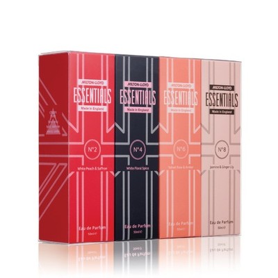 Milton-Lloyd Essentials Quad Pack - Damen Parfum 4x50ml Eau de Parfum Set