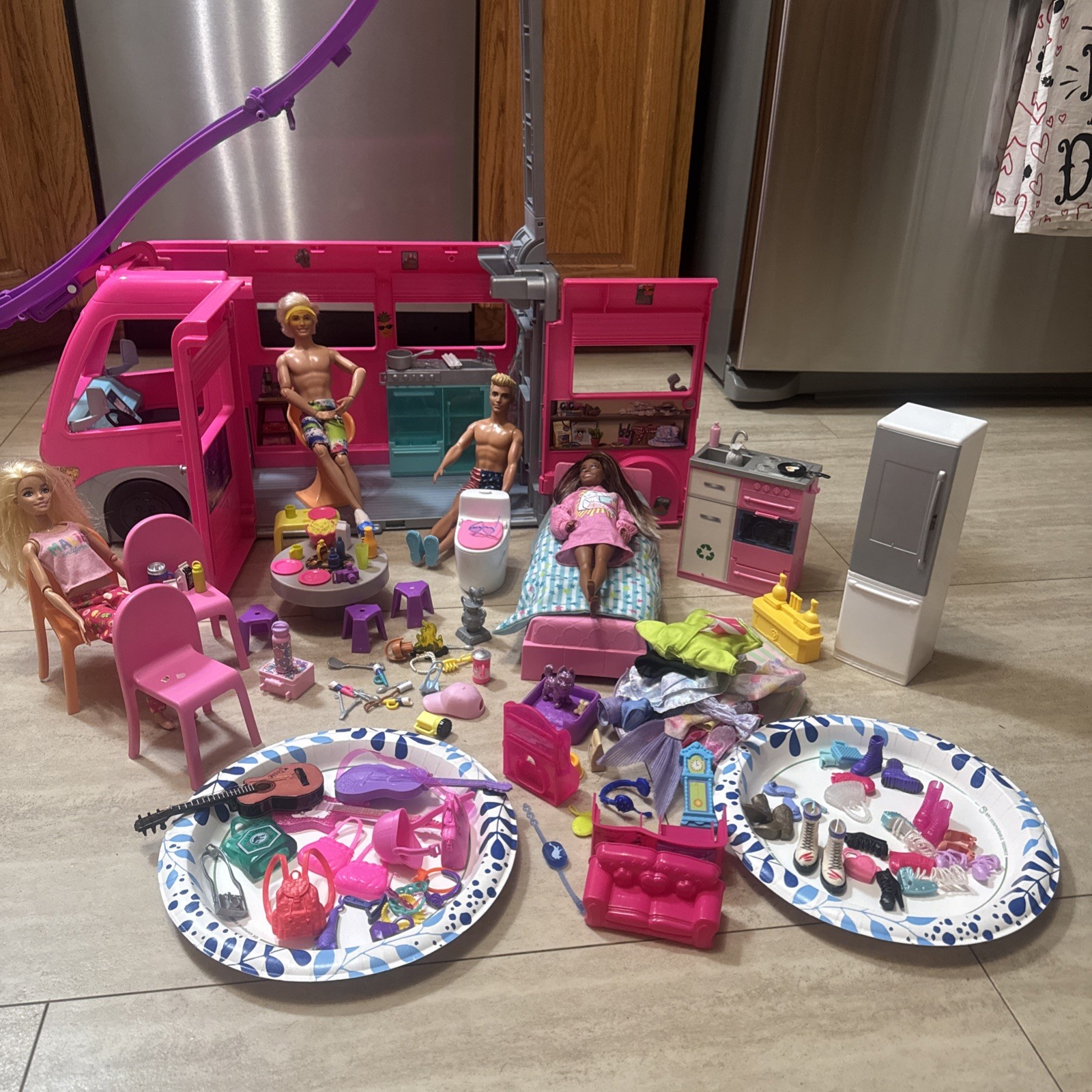 Barbie Dream Camper, Doll Playset With Accessories, 30-Inch Slide, EXTRA&rsquo;S