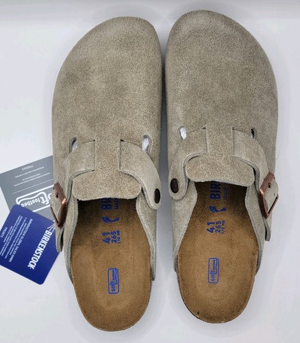 Birkenstock Boston Bs Farbe taupe Wildleder schmal - Bild 11 von 13