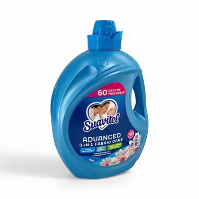 Suavitel Advanced Liquid Fabric Softener, Field Flowers, 280 loads - 160 fl oz