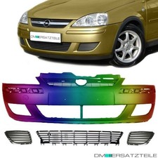 Set LACKIERT Opel Corsa C Combo Stoßstange vorne Facelift 03-06 + Gitter SET