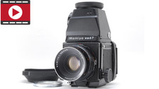  NEAR MINT Mamiya RB67 Pro CdS Chimney Finder SEKOR 127mm f3.8 Lens 120 JAPAN