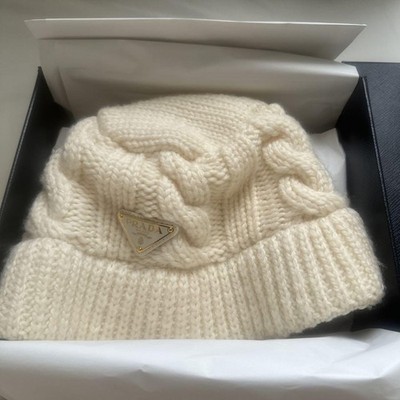 PRADA バケットハット ホワイト Prada Bucket Hat Small White | eBay
