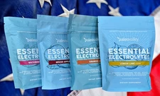 PALEO VALLEY Essential Electrolytes - Hydrating/Energizing 4pk - CHOOSE FLAVORS!