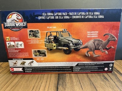 Mattel Jurassic World Legacy Collection - Isla Sorna Capture Pack Jeep New