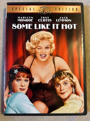 SOME LIKE IT HOT DVD 1959 Special Edition Monroe Curtis Lemmon Billy Wilder