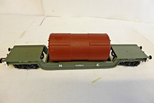 OO Gauge Bachmann 33-879A Bogie Well Flatrol with Boiler Unboxed with marks.