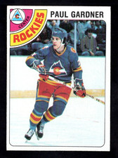 1978-79 Topps Hockey Card #88 Paul Gardner Colorado Rockies NRMT hp