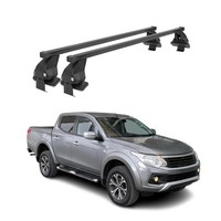 Menabo DachträGer GrundtäGer FüR Ram 1200 2016-2019 50Kg Stahl Schwarz 2 Tlg