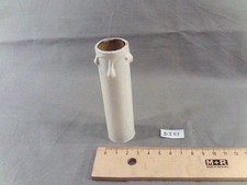 Fausse bougie fourreau  24 x 100,5 mm blanc en carton (réf DJ51)