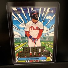 ⚾🔥2026 Topps Celebrations 8 Bit Baller Kyle Schwarber Phillies 8B25⚾🔥