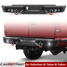 Rear Bumper For 1992-1999 Chevy K1500k2500 Suburbantahoegmc Yukon With Lights