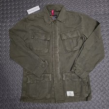 Alpha Industries Jungle Fatigue Shirt Jacket Dark Green Men's Sz Small NWT