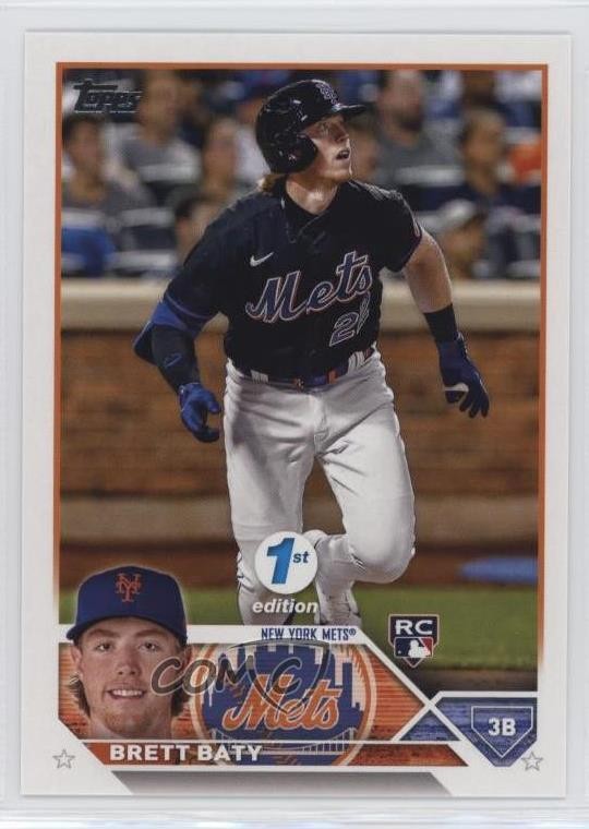 2023 Topps Series 1 1st Edition Brett Baty #89 0j5i
