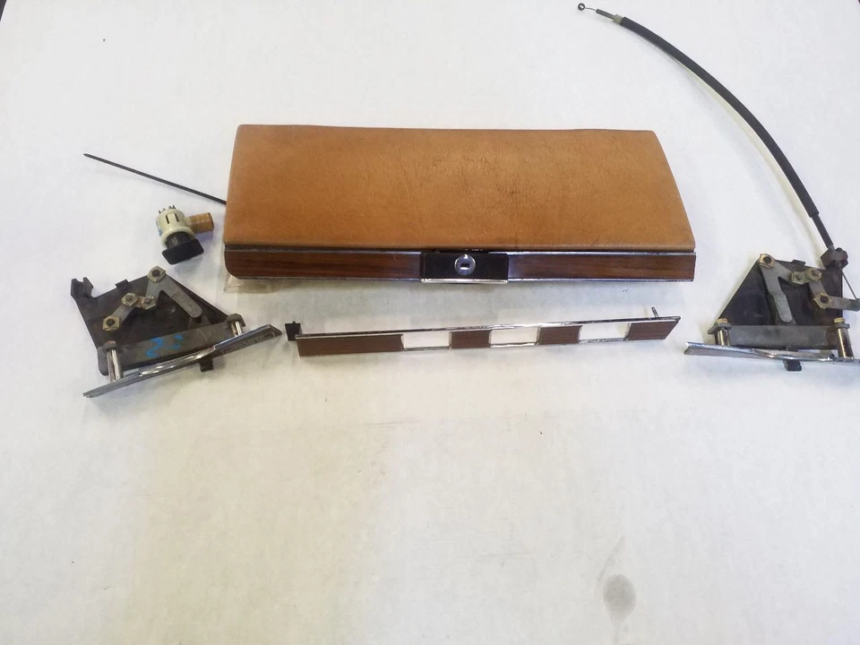 Деревянная отделка приборной панели 4 штуки | Подходит для 73 74 75 76 78 79 80 Mercedes Benz 450SL 450SLC - Изображение 2 из 4