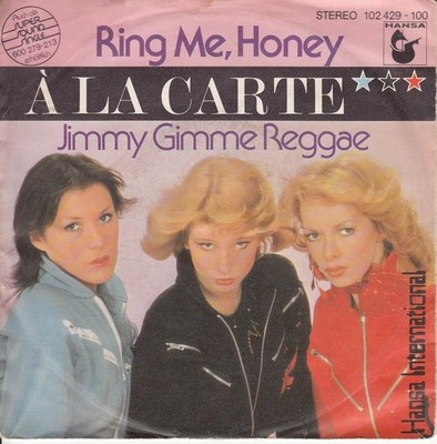 À La Carte   Ring Me, Honey ++ used ++