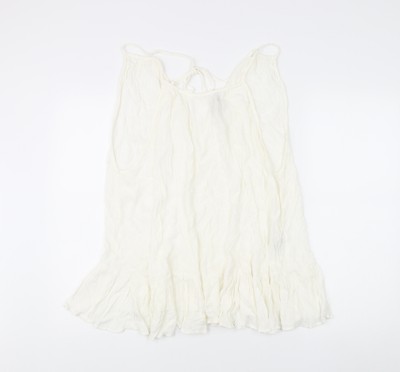 Asos Damen Tanktop weiß Übergröße Camisole Größe 22
