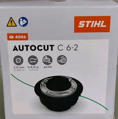 #ad Stihl OEM Replacement AutoCut C6 2 Trimmer Head .080 Green Line 4006 710 2126 $38.97