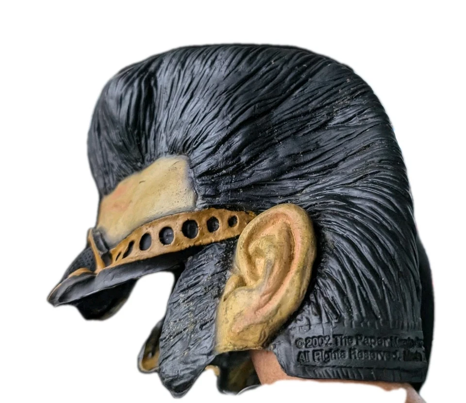 Vintage Elvis Presley Rubber Mask Sideburns Glasses 2002 Paper Magic Mesh Eyes - Image 4 of 4