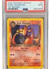 2000 POKEMON ROCKET #4 DARK CHARIZARD Non-HOLO PSA 9 1ST EDITION & UNLIMITED