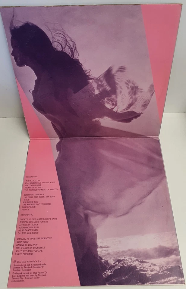 DJM Records LP Vinyl Record Edward Woodward - The Shadow Of Your Smile c1973 - Image 3 of 4