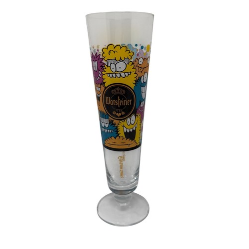 Warsteiner Beer Art Collection Tulip Glass by Kevin Lyons super cute!