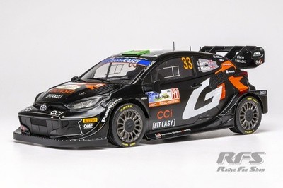 Toyota GR Yaris WRC Rally 1 Rallye Japan 2024 Elfyn Evans 1:18 IXO 18RMC227