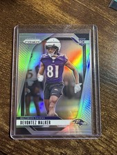 DEVONTE WALKER RAVENS  2024 PANINI PRIZM FOOTBALL SILVER PRIZM 
