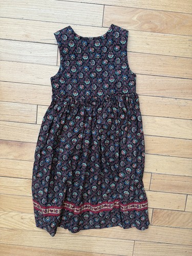 Vera Bradley Designs Girls Dress Large Christmas Holiday Holly MADE IN USA - Picture 3 of 4