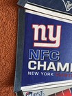 4 Vintage Super Bowl XXLI Giants Patriots Pennants . — photo 3