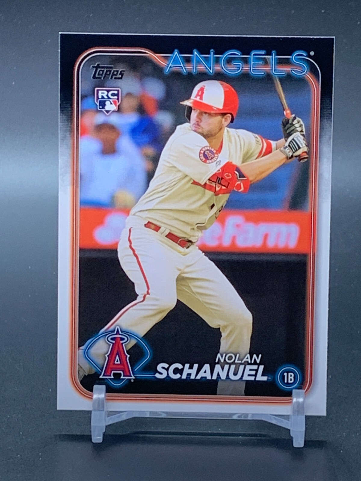 2024 Topps Base Rookie #53 NOLAN SCHANUEL Los Angeles Angels RC